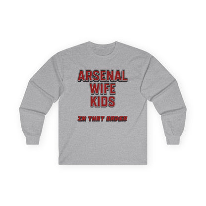 T-Shirt Manches Longues Mixte - In That Order (Arsenal)