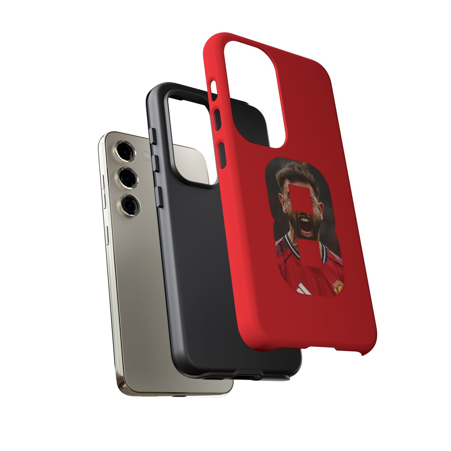 iPhone/Samsung case - Bruno Fernandes (Man United phone case)