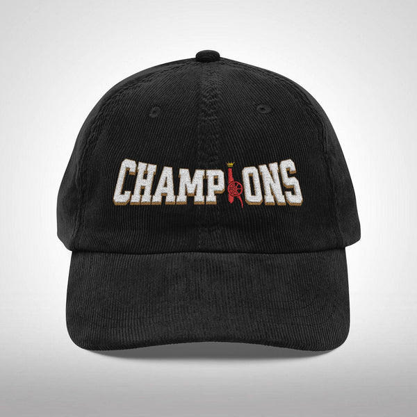 Casquette en velours côtelé et brodé - PL Champions (Arsenal)