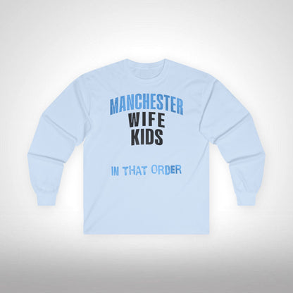 Mixed Long Sleeve T-Shirt - In That Order (Manchester City)