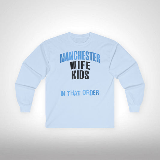 Mixed Long Sleeve T-Shirt - In That Order (Manchester City)