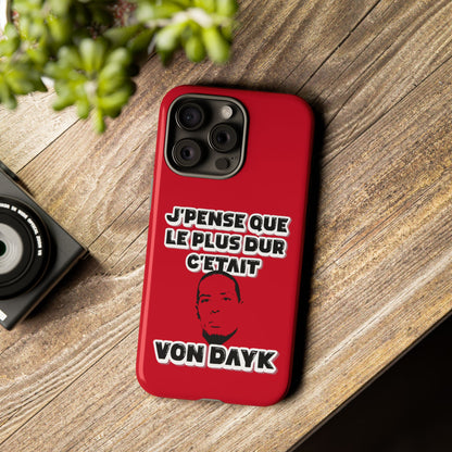 Coque Téléphone - Van Dijk (Liverpool phone case)