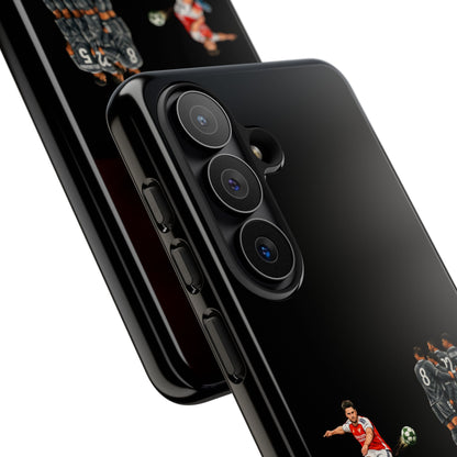 iPhone/Samsung Case - Declan Rice Free Kick (Arsenal phone case)