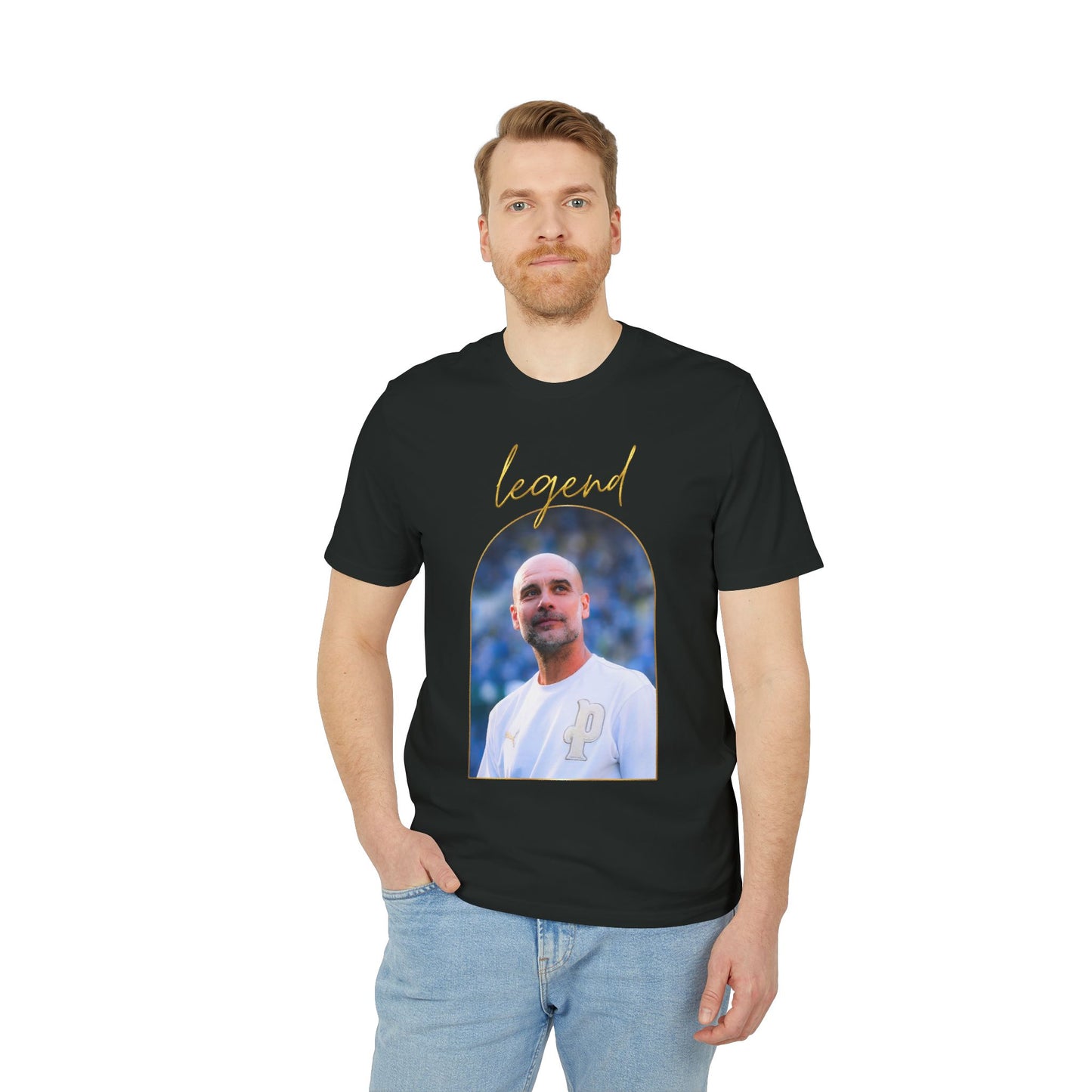 T-Shirt Mixte - Pep Guardiola Legend (Manchester City)