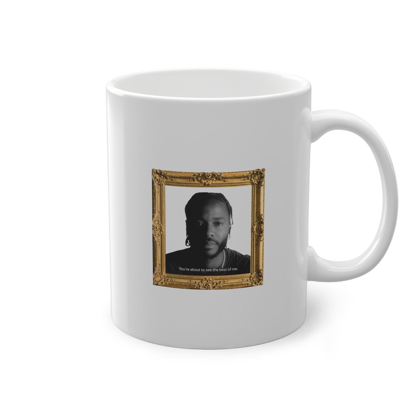 Mug - Raheem Sterling "Best of me" (Gold Frame)