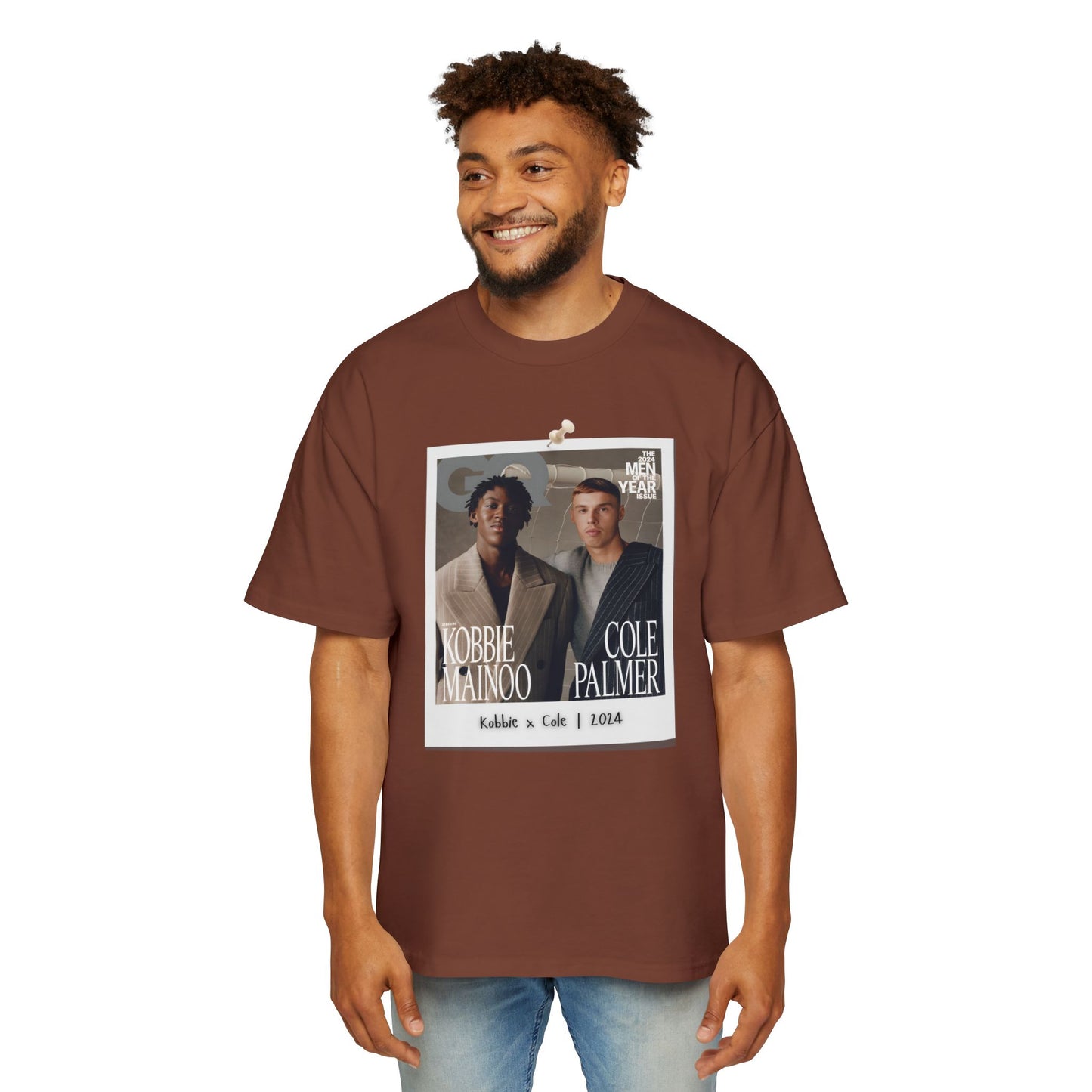 T-Shirt Mixte Oversized - Kobbie Mainoo x Cole Palmer (Manchester United, Chelsea)