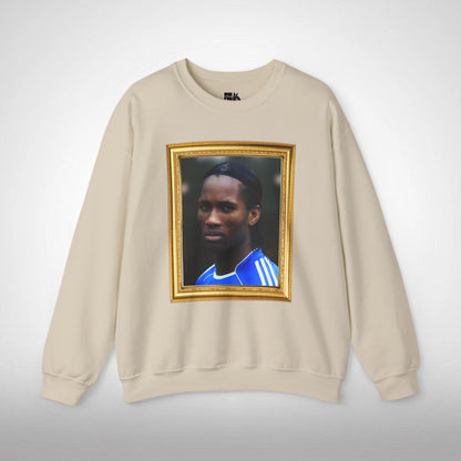 Pull Mixte  - Didier Drogba Legend (Chelsea, Gold Frame)