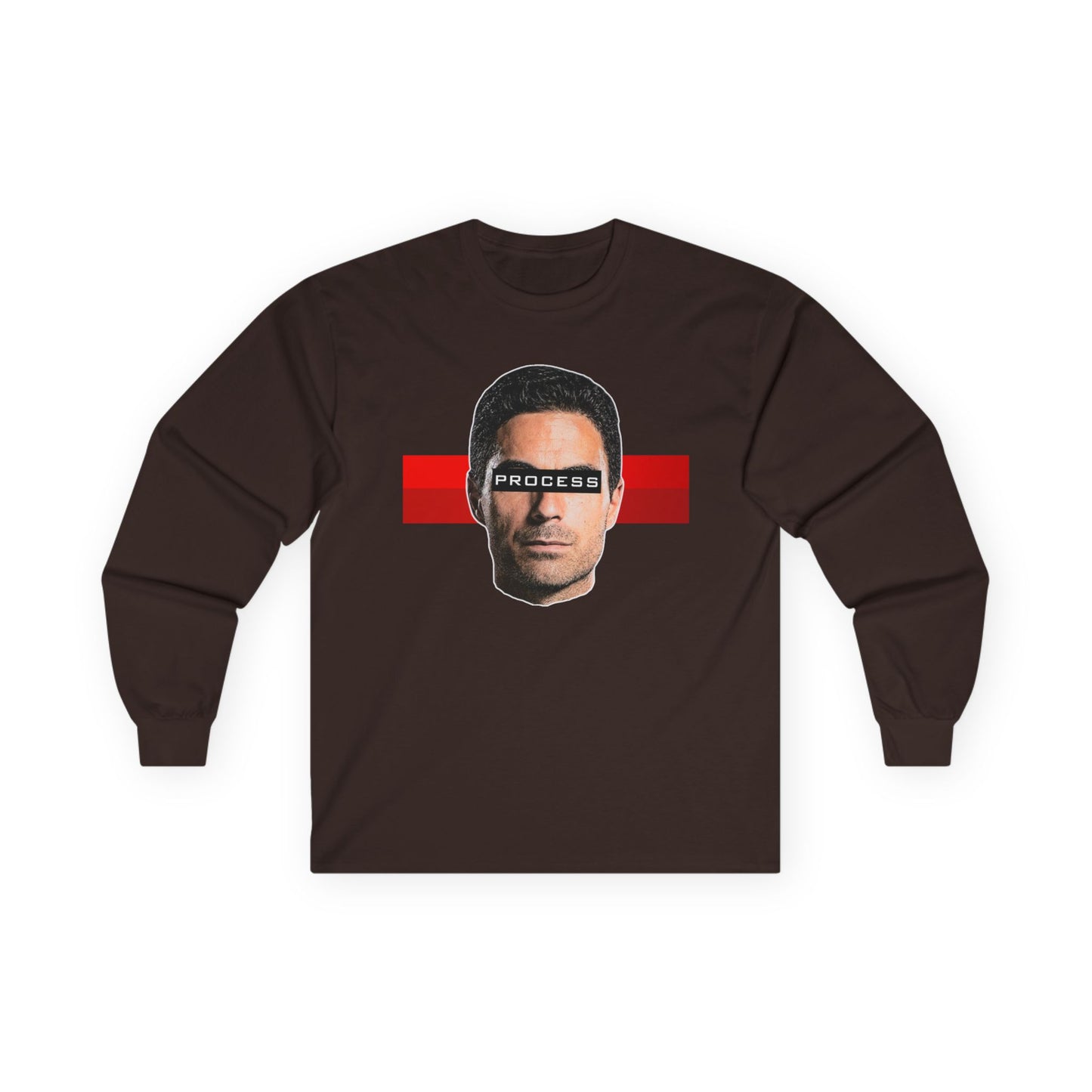 Mixed Long Sleeve T-Shirt - Mikel Arteta "Trust The Process" (Arsenal)