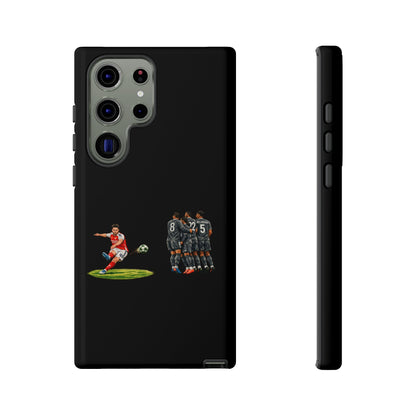 iPhone/Samsung Case - Declan Rice Free Kick (Arsenal phone case)