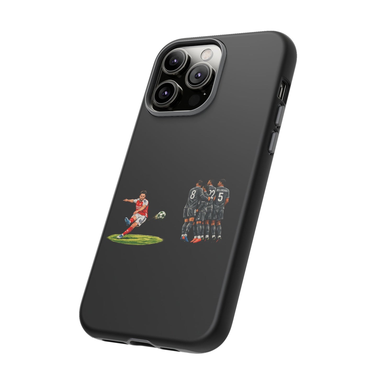 iPhone/Samsung Case - Declan Rice Free Kick (Arsenal phone case)