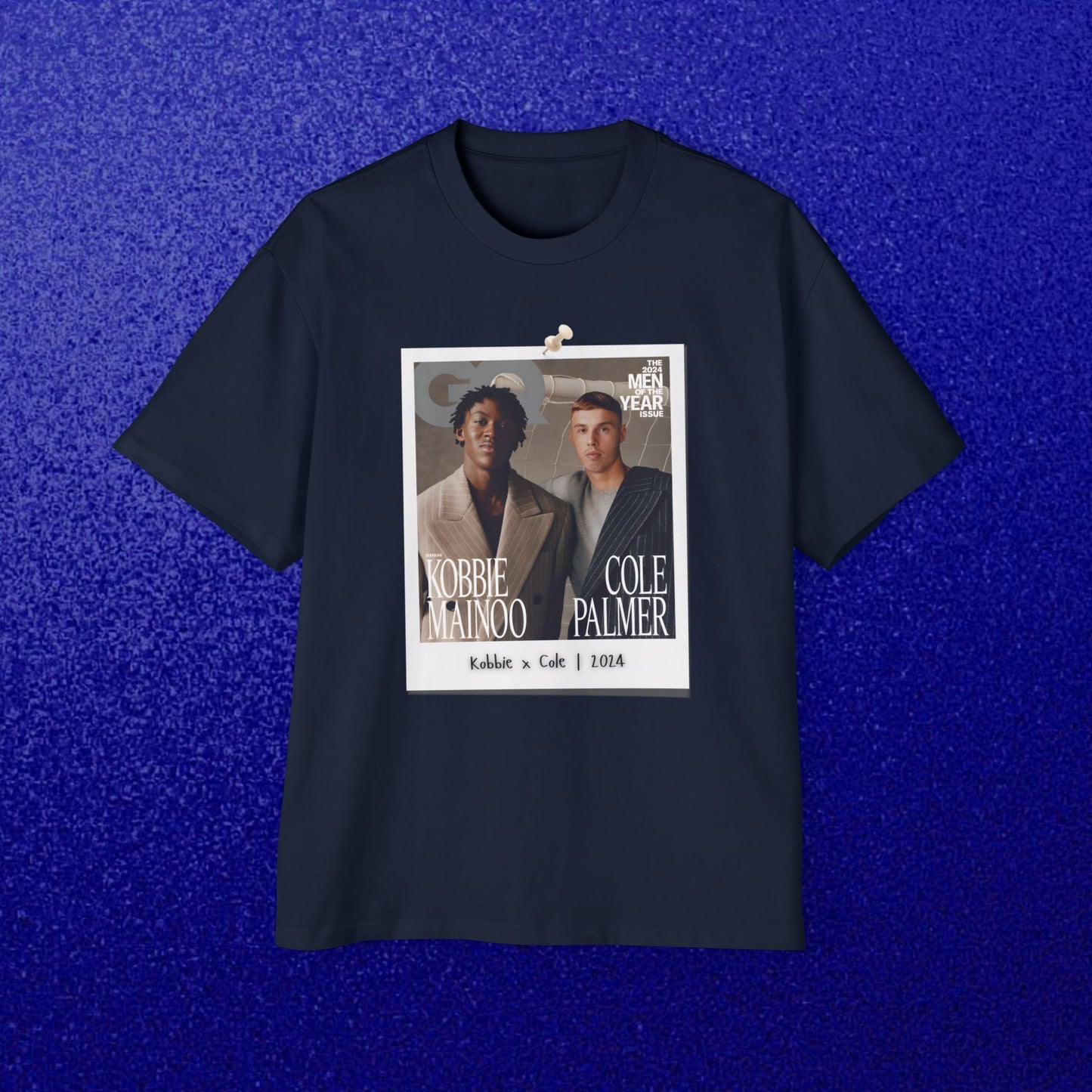 T-Shirt Mixte Oversized - Kobbie Mainoo x Cole Palmer (Manchester United, Chelsea)