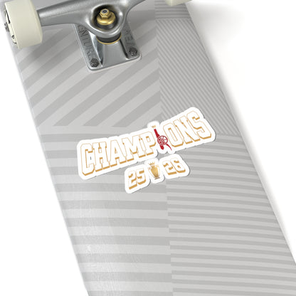 Football Sticker — Champions (Arsenal)