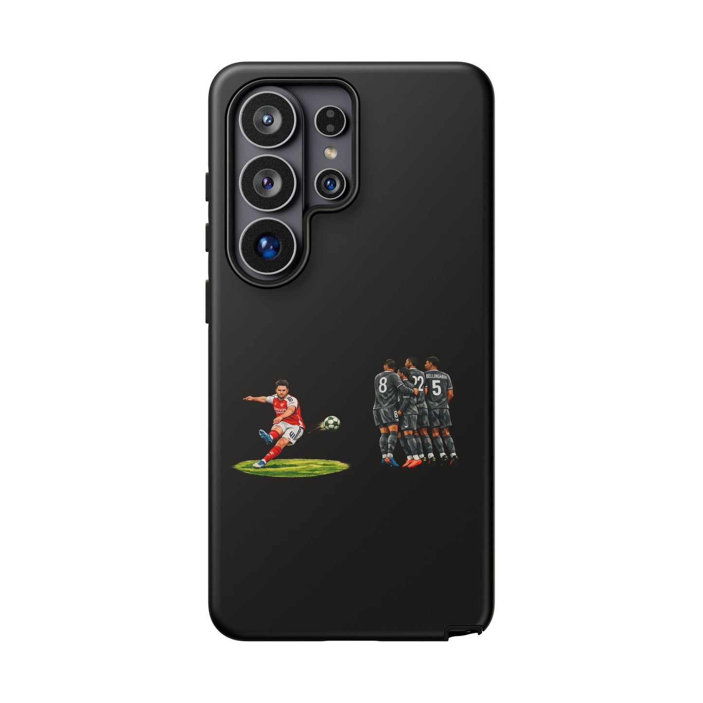 iPhone/Samsung Case - Declan Rice Free Kick (Arsenal phone case)