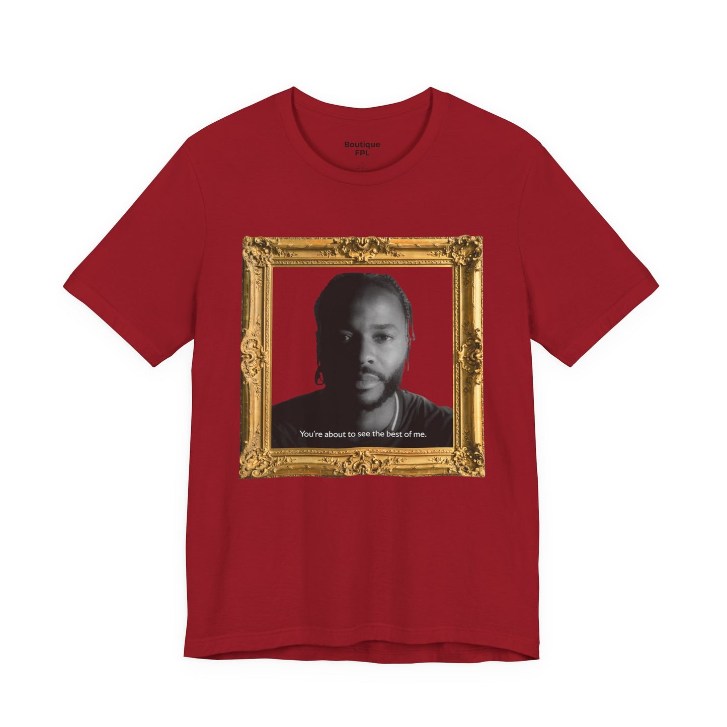 Mixed T-Shirt - Raheem Sterling "Best of me" (Gold Frame)
