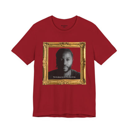 Mixed T-Shirt - Raheem Sterling "Best of me" (Gold Frame)