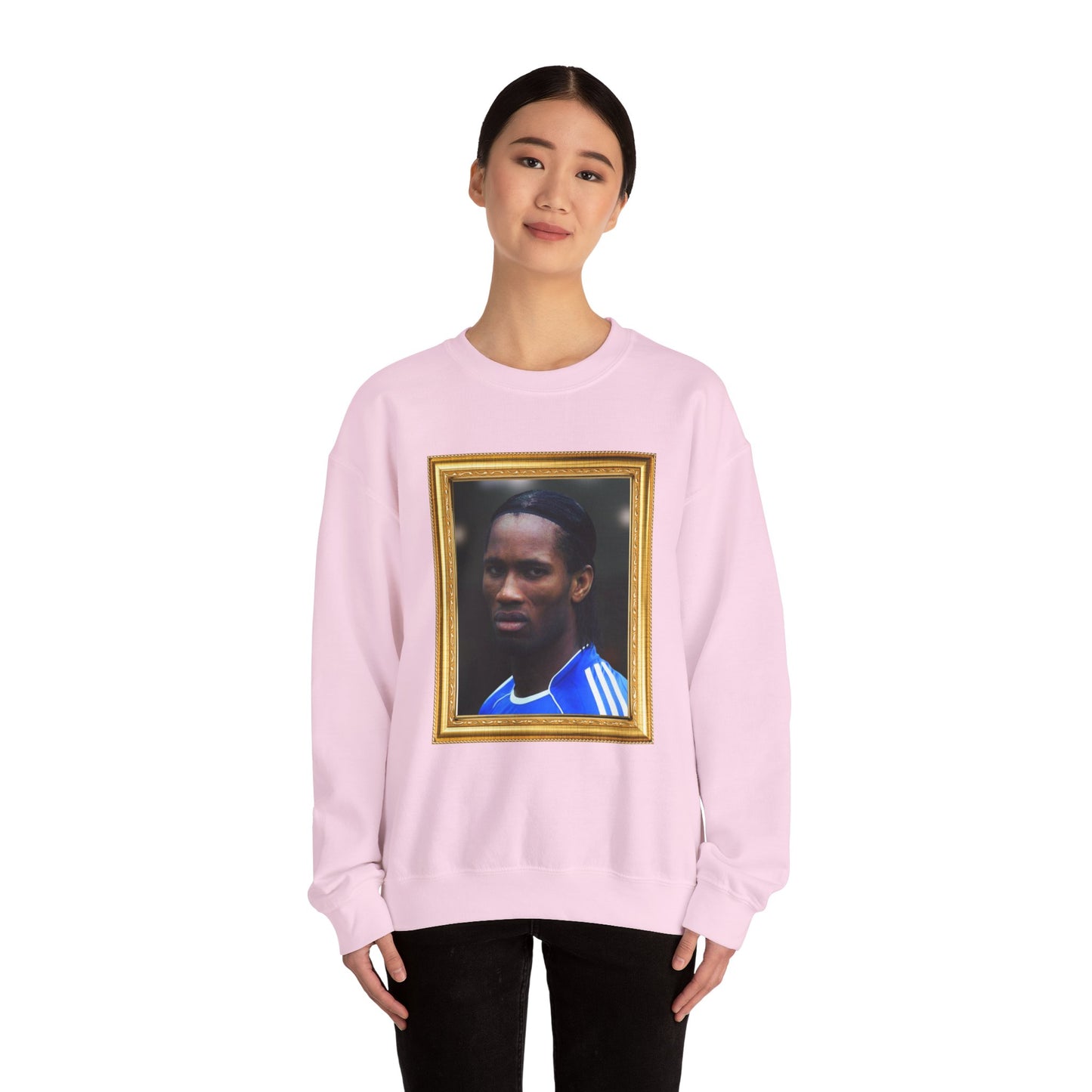 Mixed Sweater - Didier Drogba Chelsea Legend (Gold Frame)