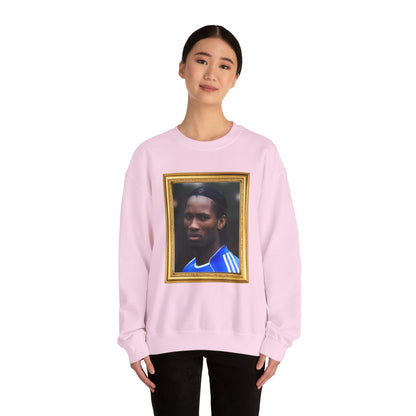 Mixed Sweater - Didier Drogba Chelsea Legend (Gold Frame)