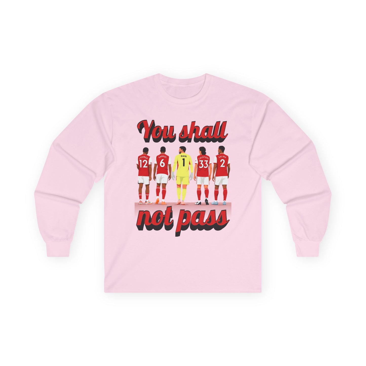 Mixed Long Sleeve T-Shirt - Arsenal "You Shall Not Pass"