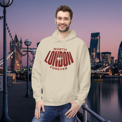Unisex Hooded Sweatshirt - North London Forever (Arsenal)
