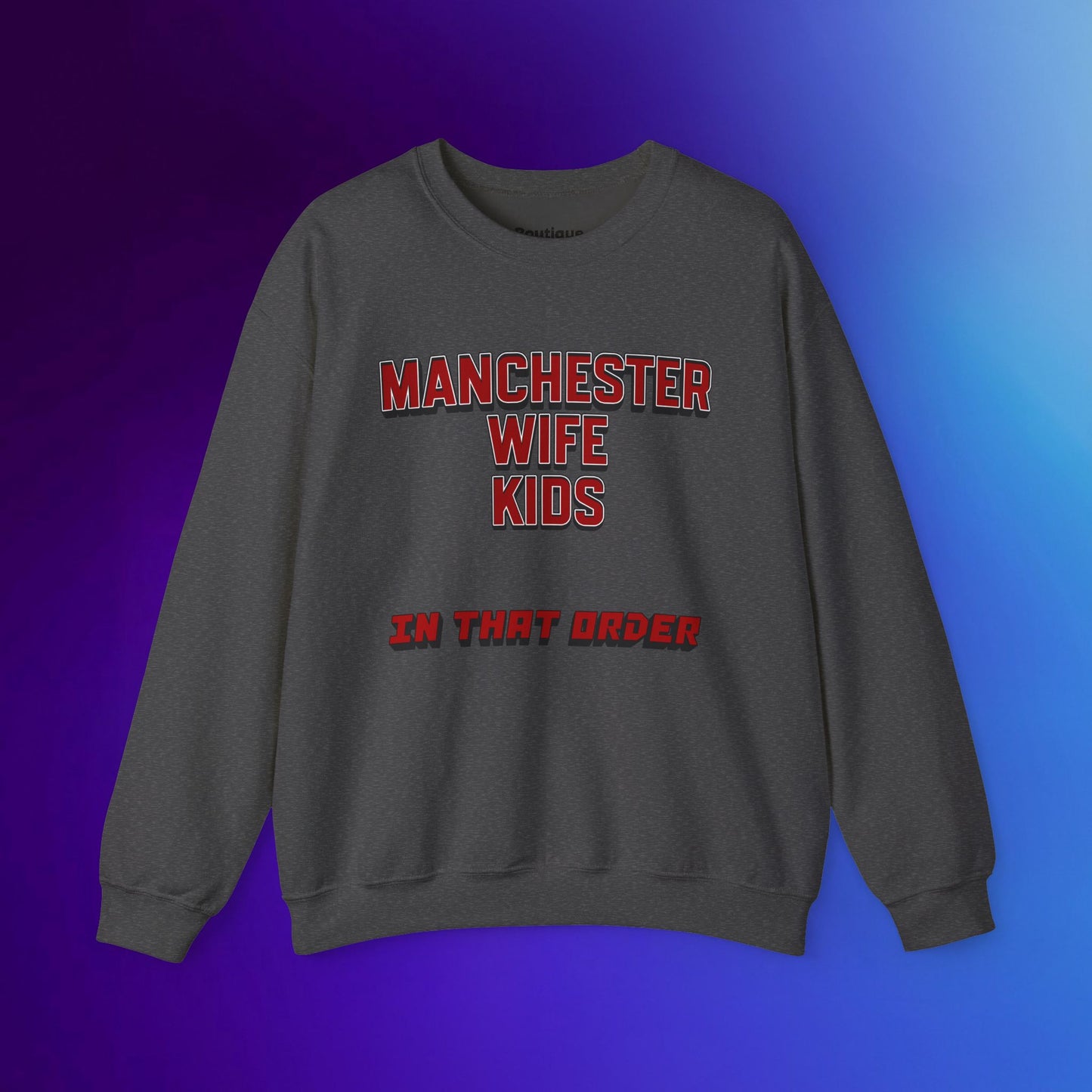 Mixed Sweater - In That Order (Manchester United)
