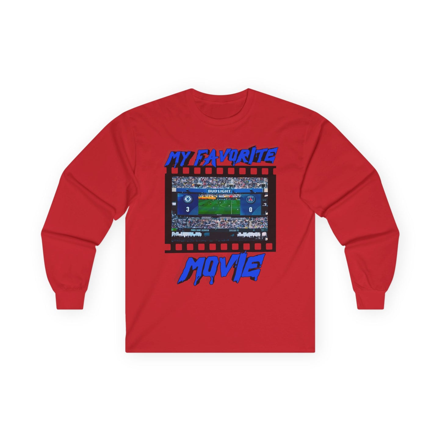 T-Shirt Manches Longues Mixte - Chelsea vs PSG