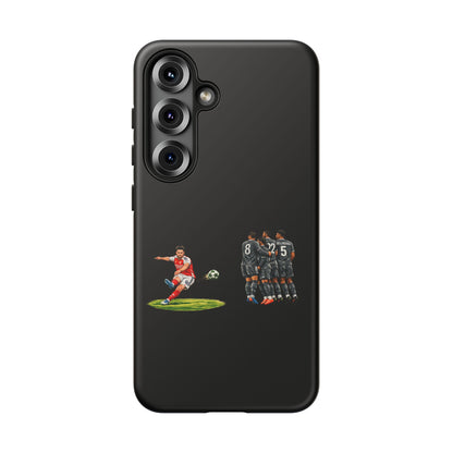 iPhone/Samsung Case - Declan Rice Free Kick (Arsenal phone case)