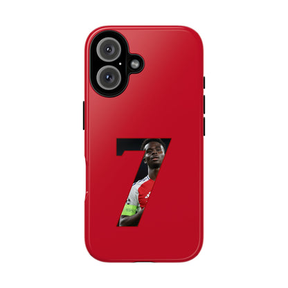 iPhone/Samsung case - Bukayo Saka (Arsenal phone case)