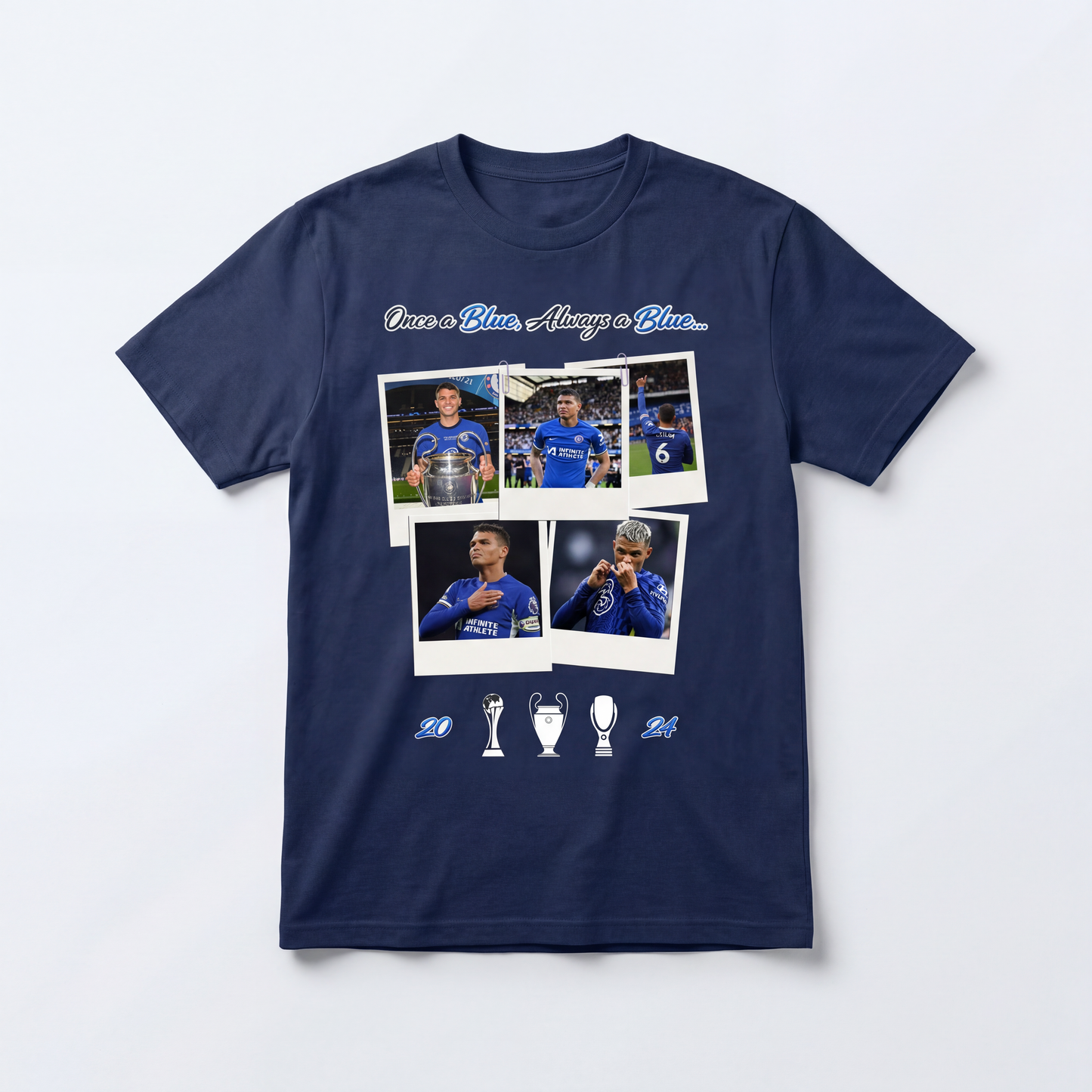 T-Shirt Mixte - Thiago Silva (Chelsea Legend)