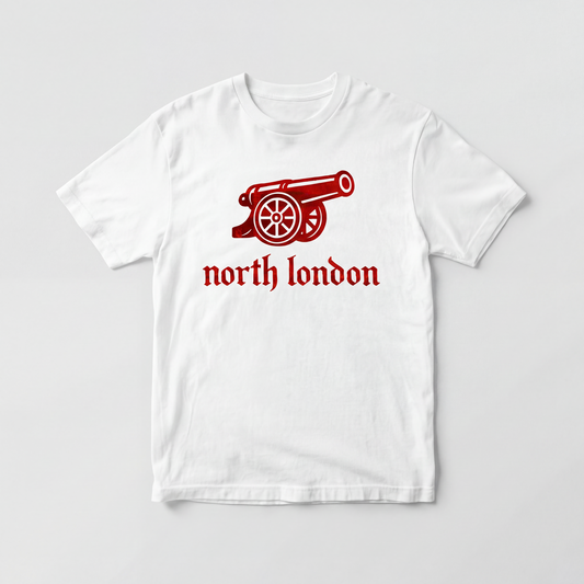 T-Shirt Mixte - "North London" (Arsenal)