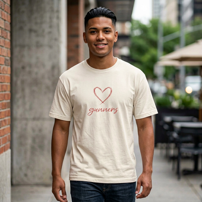T-Shirt Oversized - Never Stop Pushing (Arsenal)