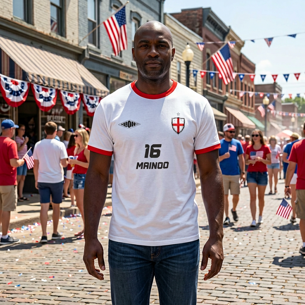 T-Shirt - Kobbie Mainoo ( World Cup 2026, England )