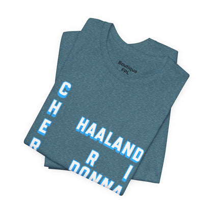 T-Shirt Mixte - Man City (Words, Mots)