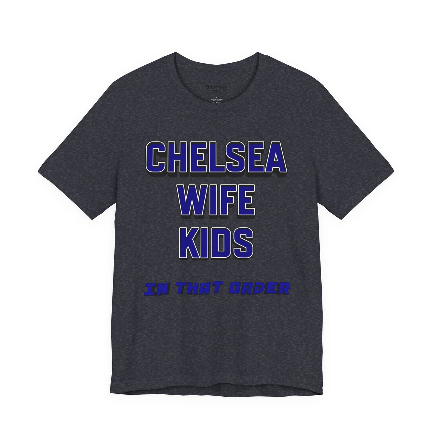 T-Shirt Mixte - In That Order (Chelsea FC)