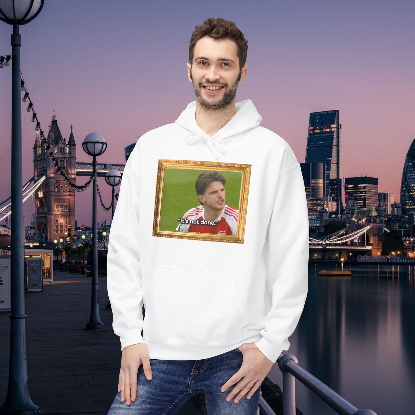 Hoodie Capuche - It's not done (Rice, Arsenal)