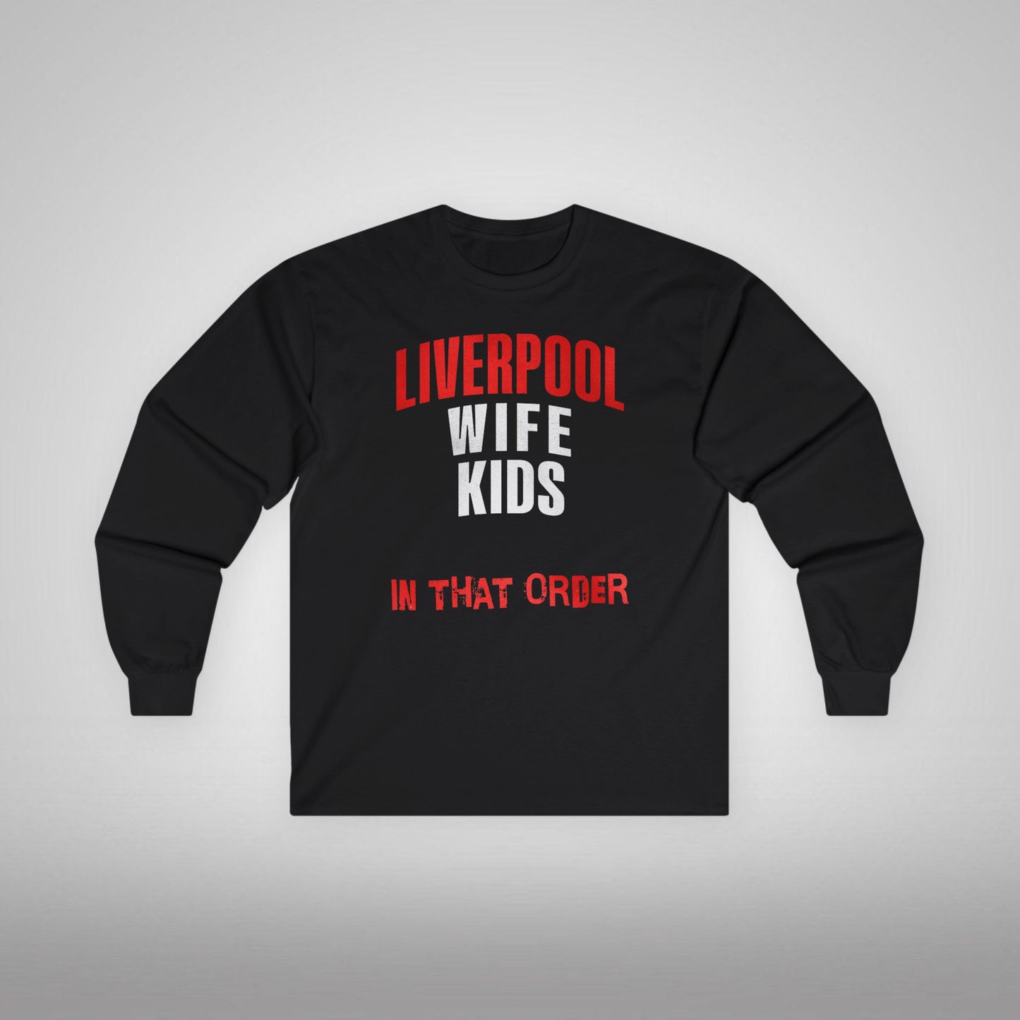 T-Shirt Manches Longues - In That Order (Liverpool)