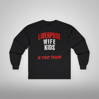 T-Shirt Manches Longues - In That Order (Liverpool)