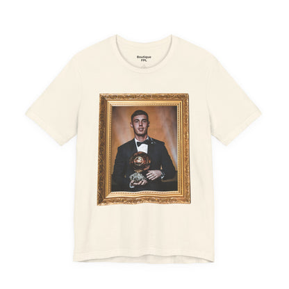 Unisex T-Shirt - Cole Palmer Ballon d'or (Chelsea, Gold Frame)