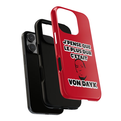 Coque Téléphone - Van Dijk (Liverpool phone case)
