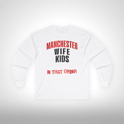 Mixed Long Sleeve T-Shirt - In That Order (Man United)