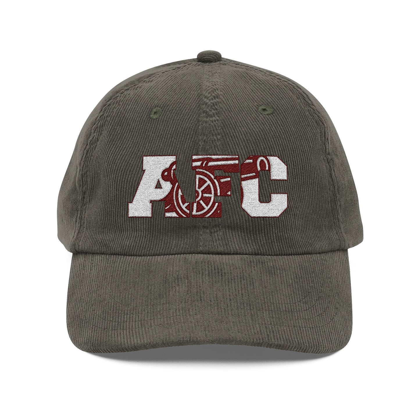 Corduroy cap with embroidery - 'AFC' Arsenal