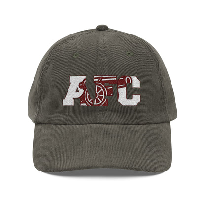Corduroy cap with embroidery - 'AFC' Arsenal