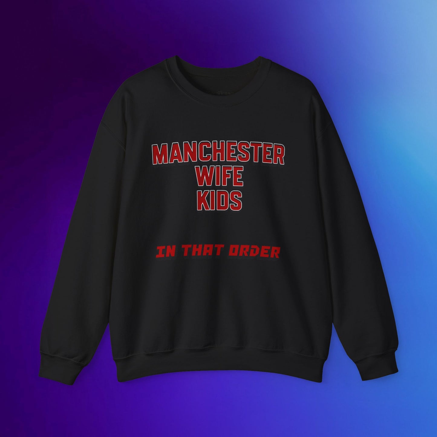 Mixed Sweater - In That Order (Manchester United)