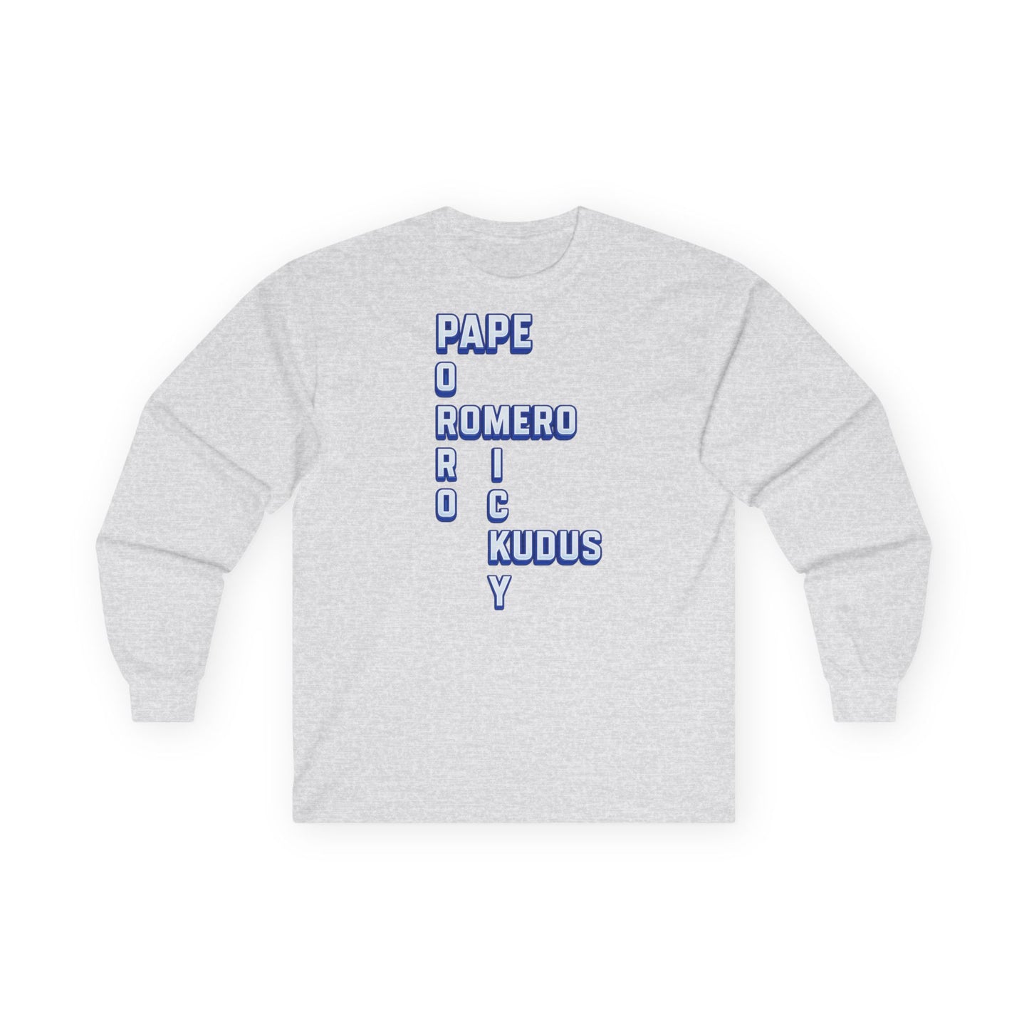 T-Shirt Manches Longues Mixte - Tottenham (Names)