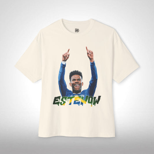 T-Shirt Oversized - Estevao (Chelsea)