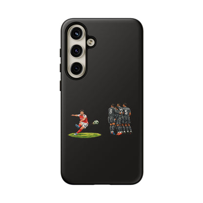 iPhone/Samsung Case - Declan Rice Free Kick (Arsenal phone case)