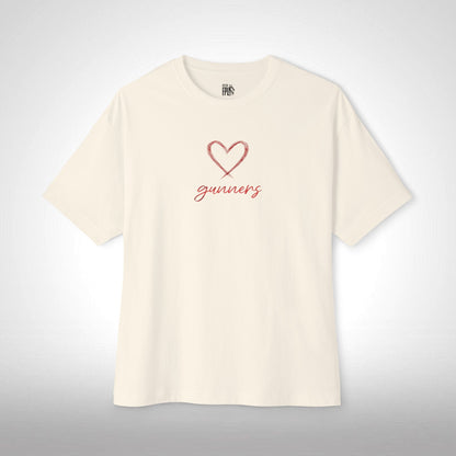 T-Shirt Oversized - Never Stop Pushing (Arsenal)
