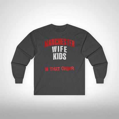 Mixed Long Sleeve T-Shirt - In That Order (Man United)