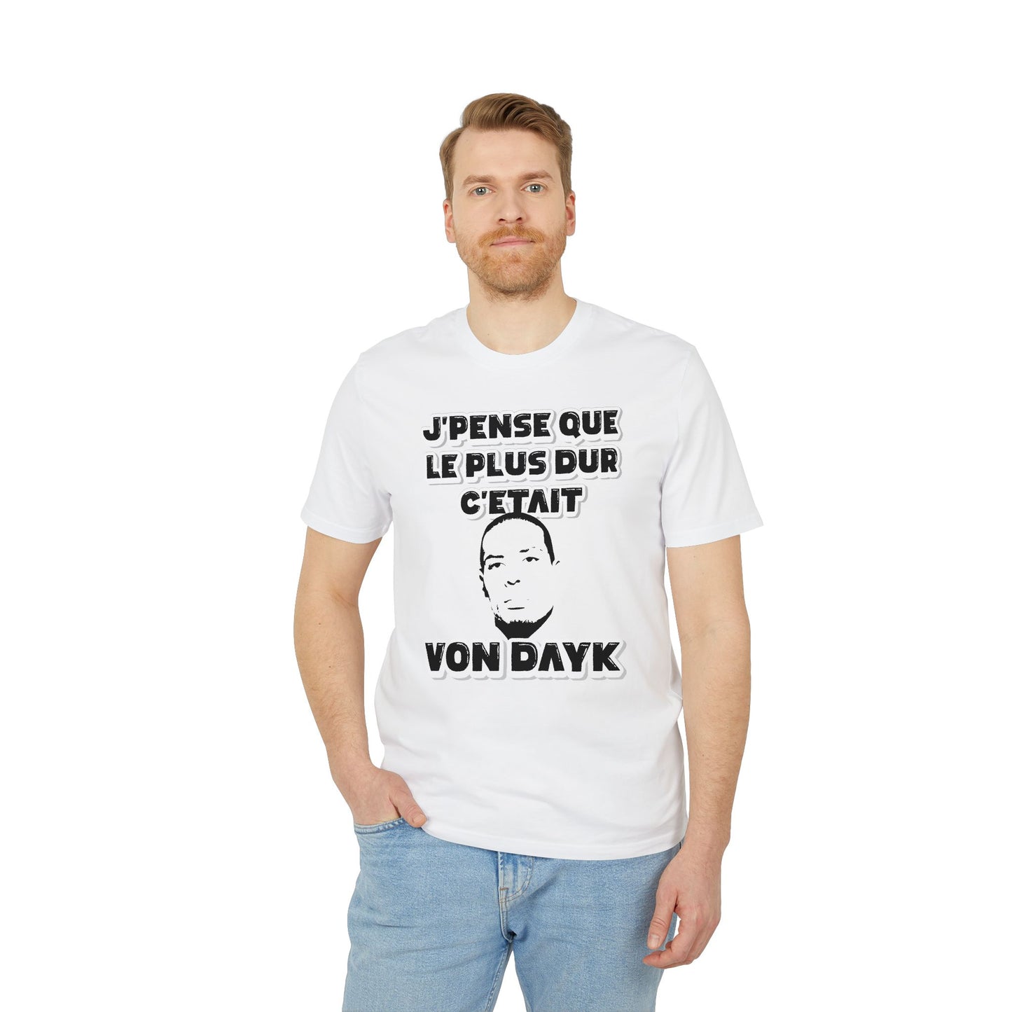 T-Shirt Mixte -  Van Dijk Quote (Liverpool)