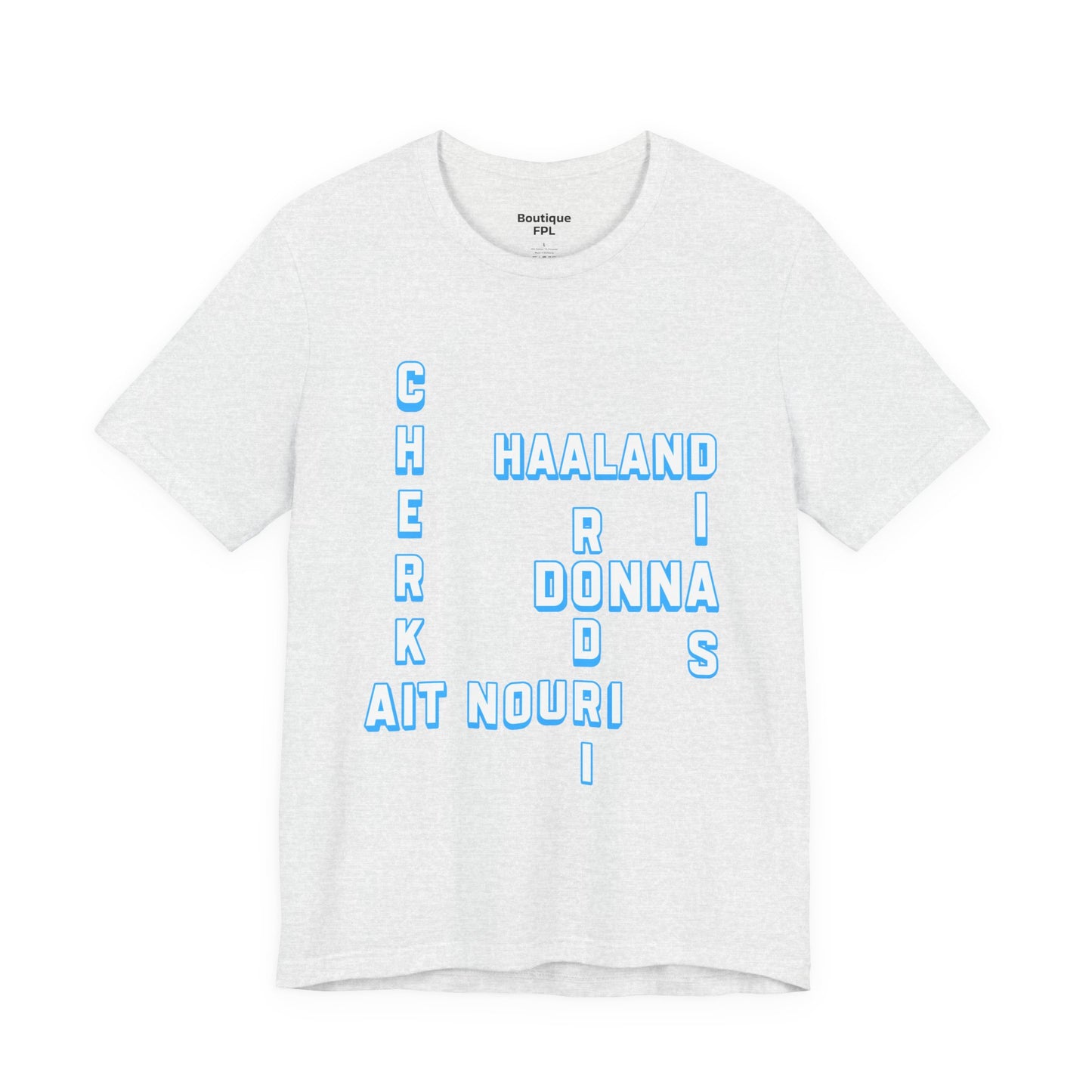 T-Shirt Mixte - Man City (Words, Mots)