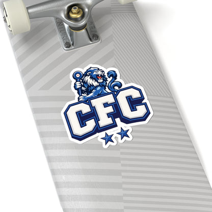 Football Sticker — Chelsea "CFC"